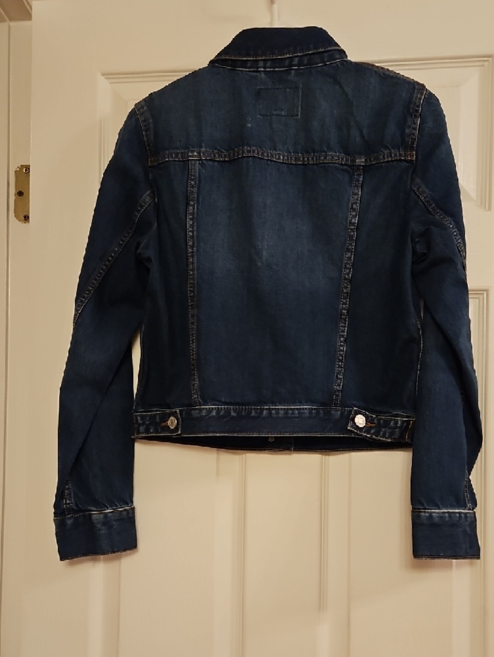 Banana Republic Dark Blue Denim Jean Jacket - Picture 3 of 3